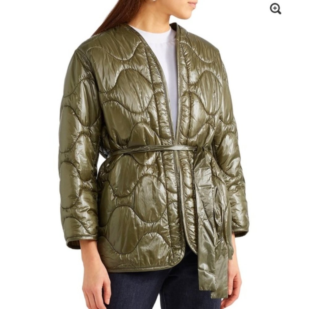 Nili Lotan Quilted Kimono Jacket